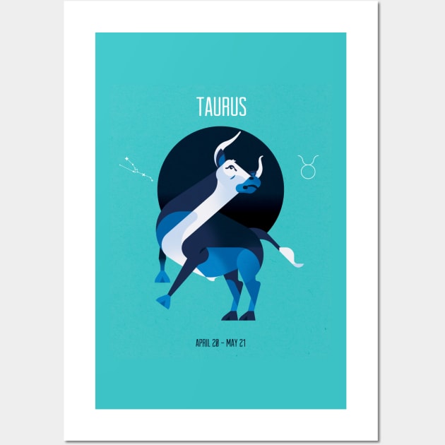 Taurus Wall Art by jamesboast